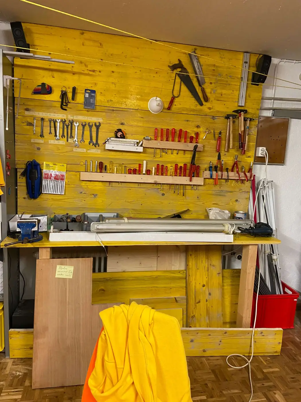 In der Werkstatt