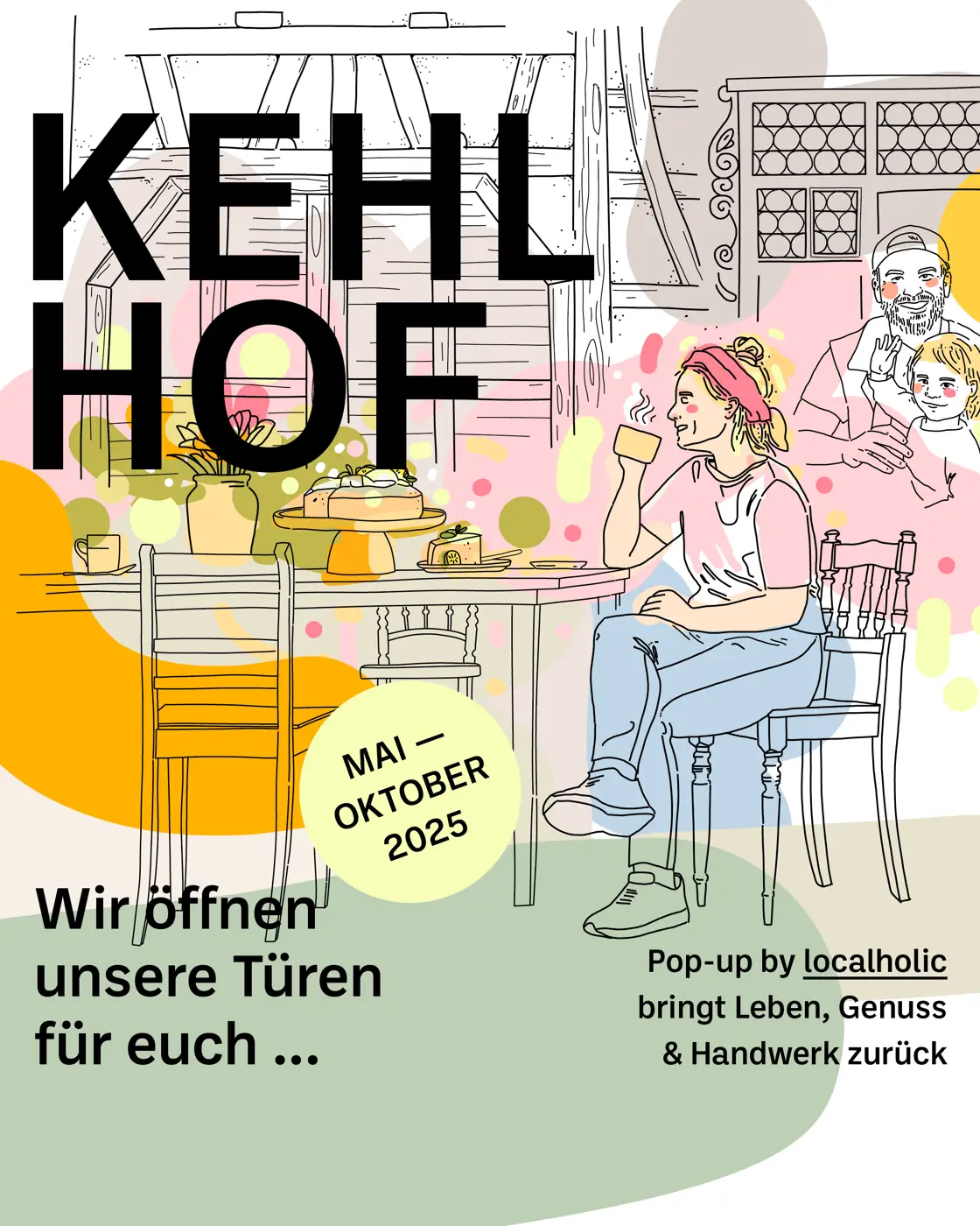 Unser Plakat für den Sommer im Kehlhof